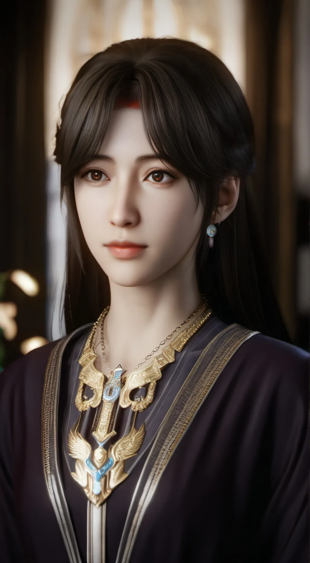 ai character: Kim Eun Ni  background