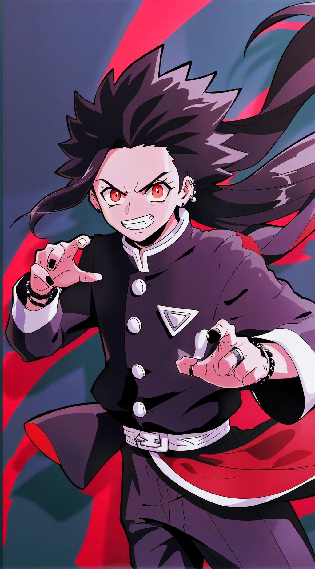 ai character: hashiras background