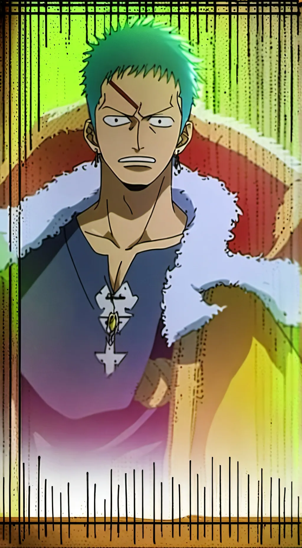 ai character: Roroanoa Zoro background