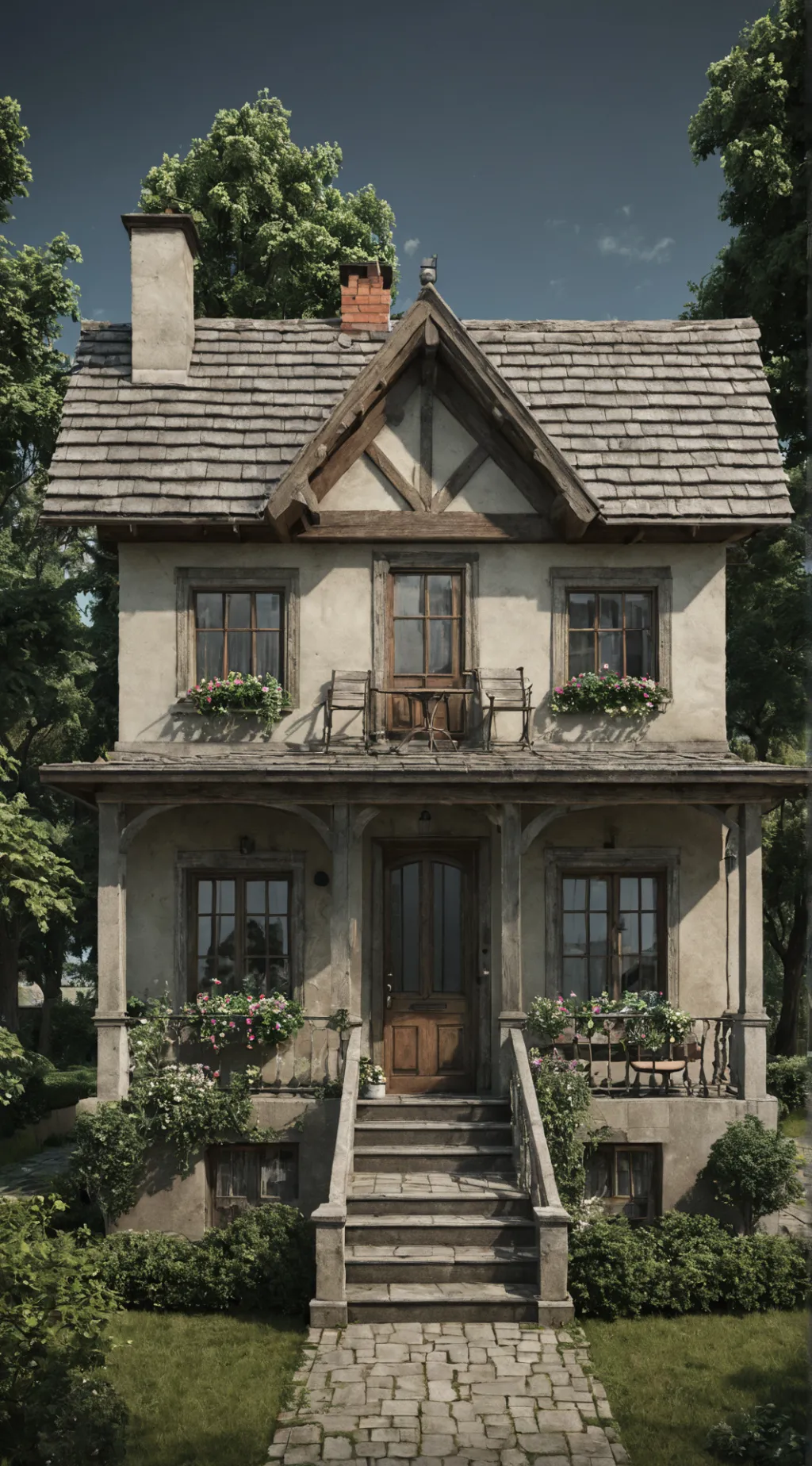 ai character: House background