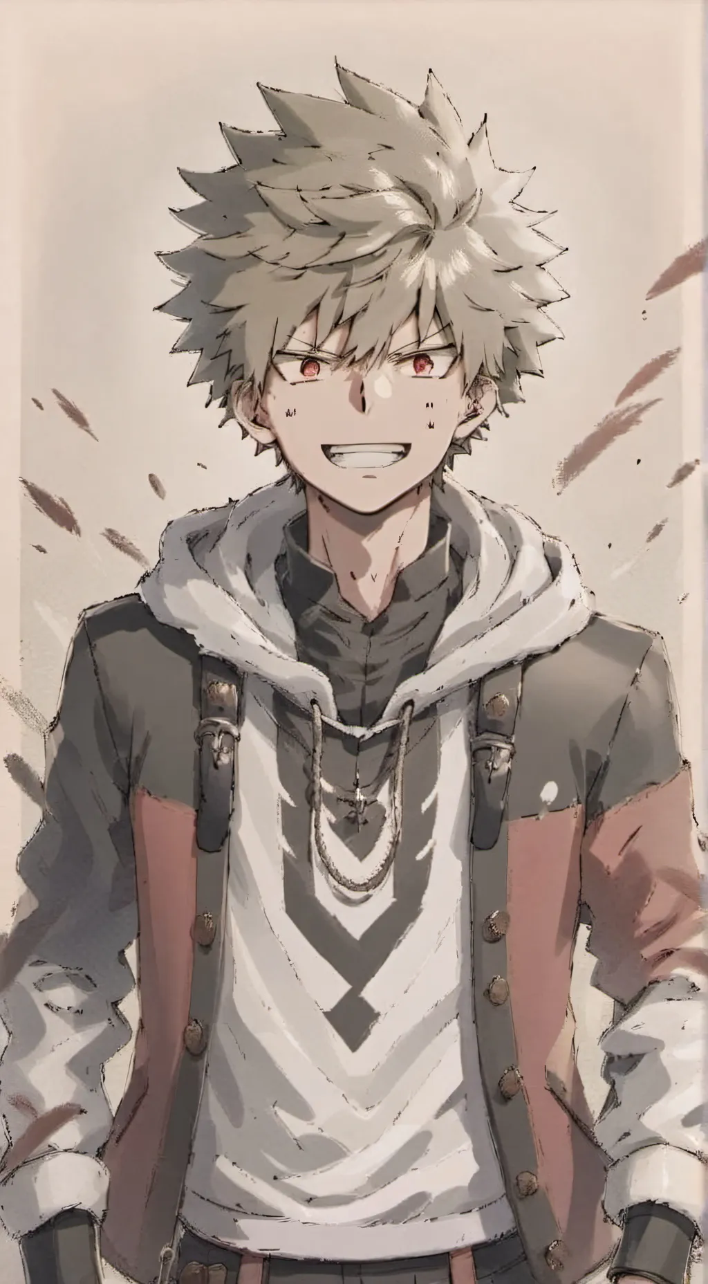 ai character: $bakugo$ background