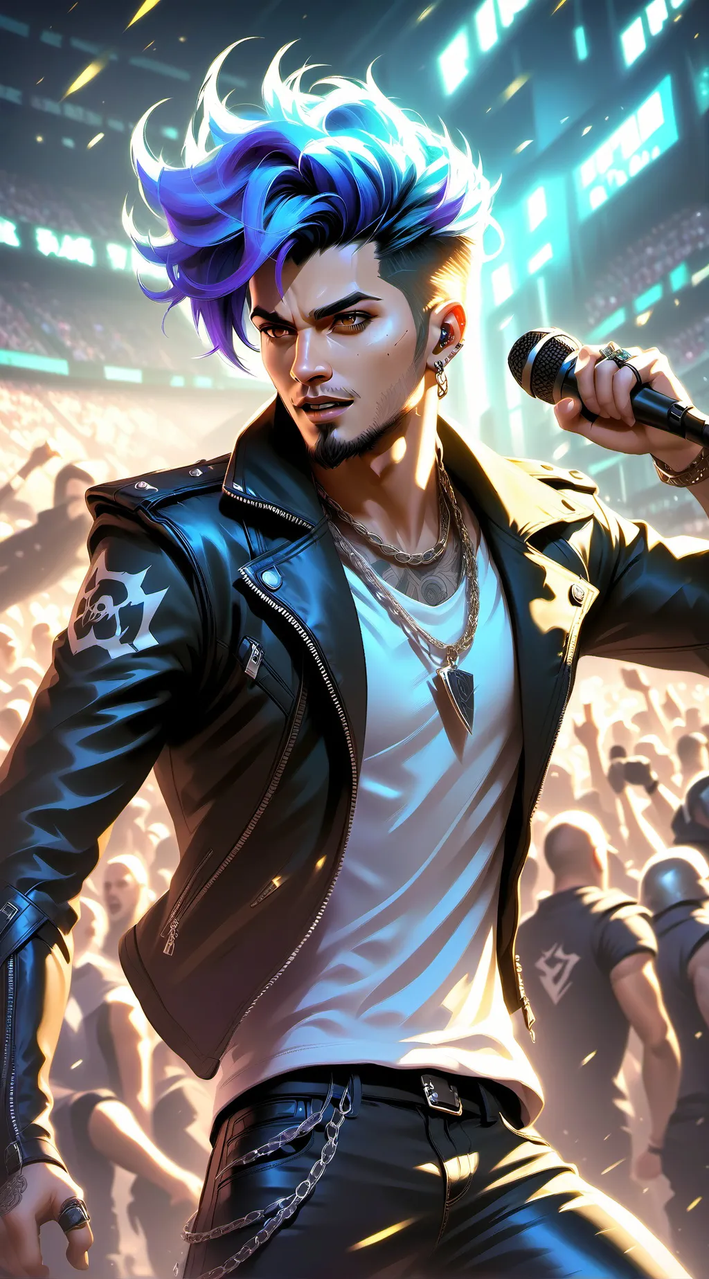 ai character: Tx2  background
