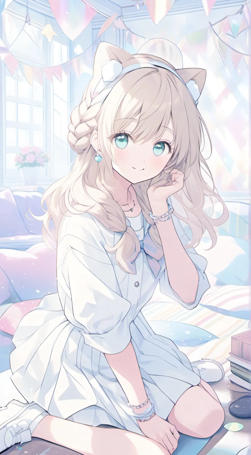 ai character: Aria background
