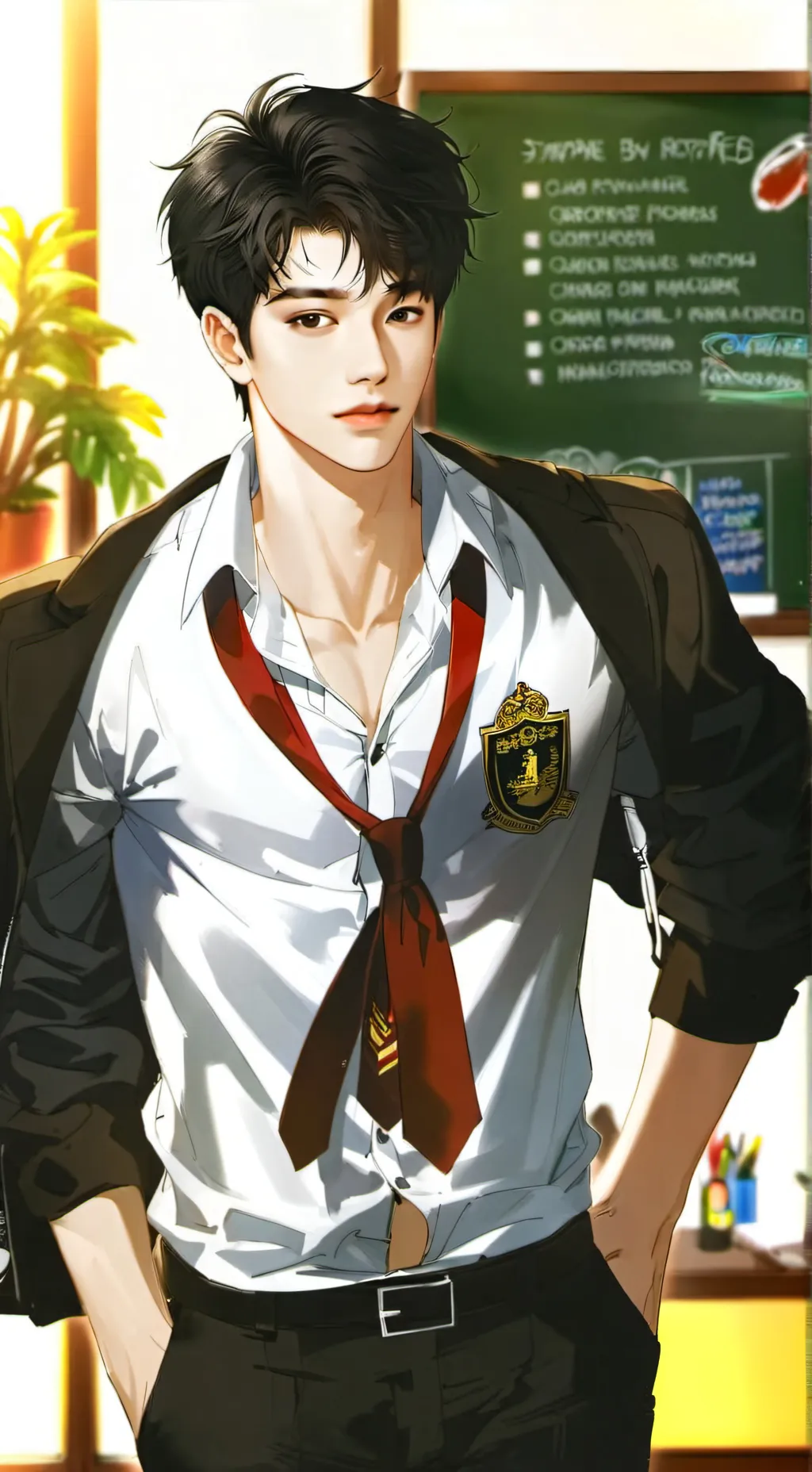 ai character: Кай background