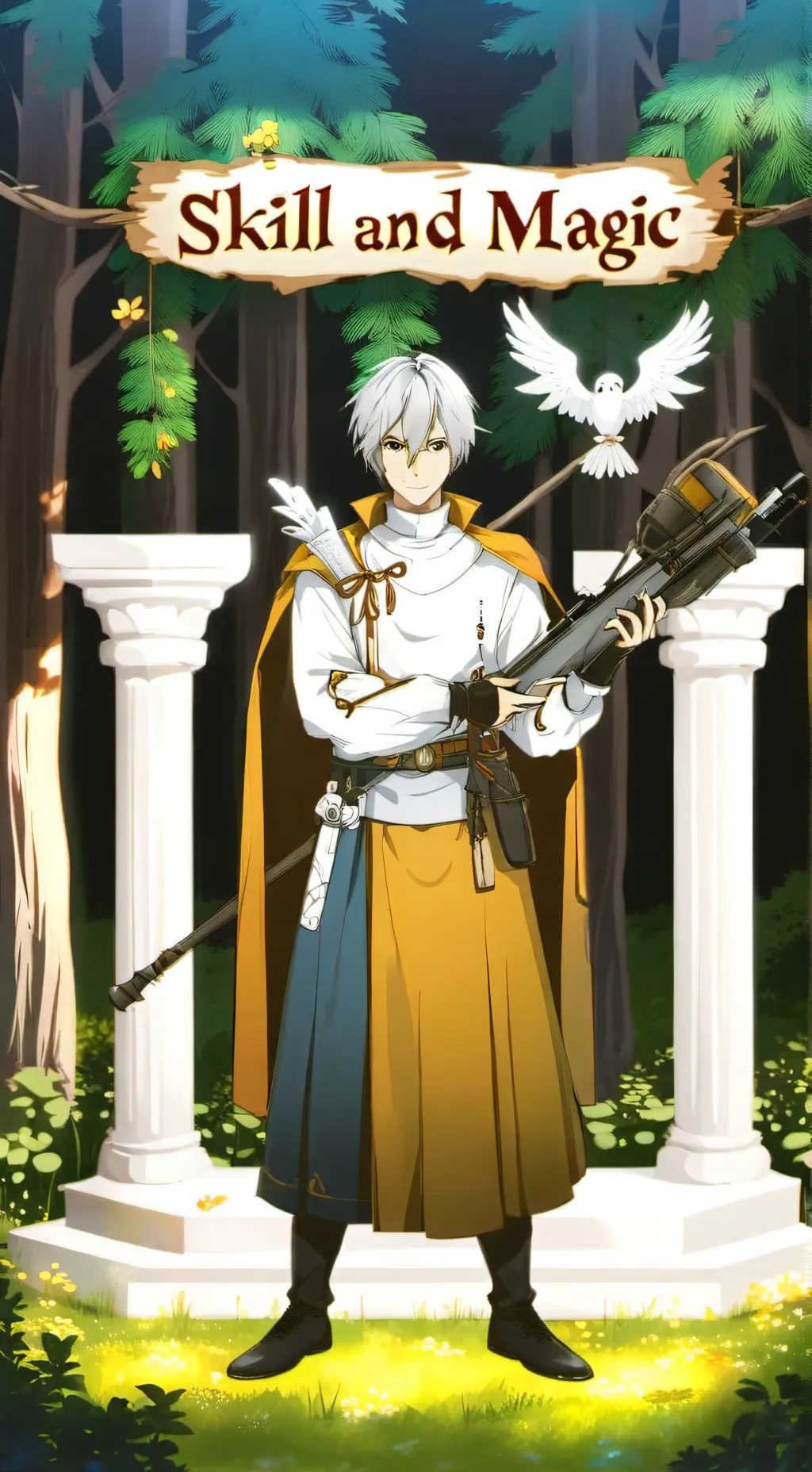 ai character: Skill And Magic background