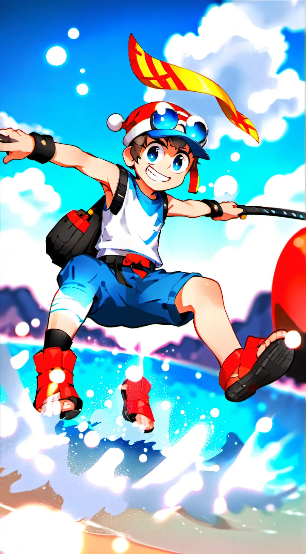 ai character: Shado background
