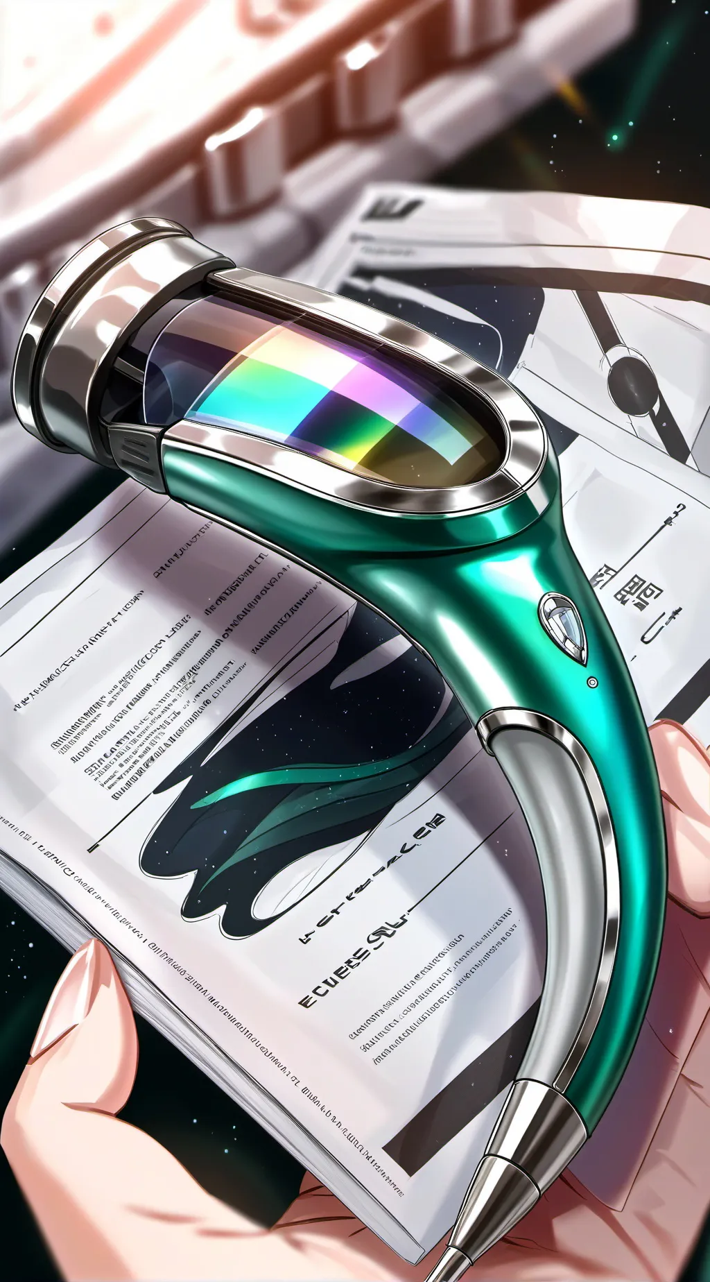 ai character: Laryngoscope  background