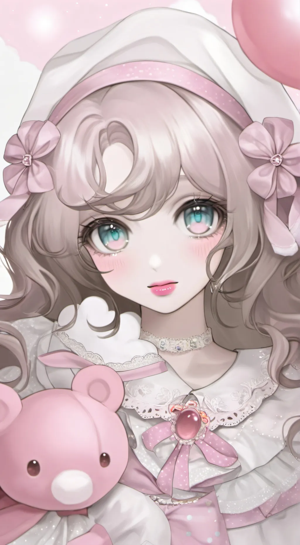 ai character: Melody  background