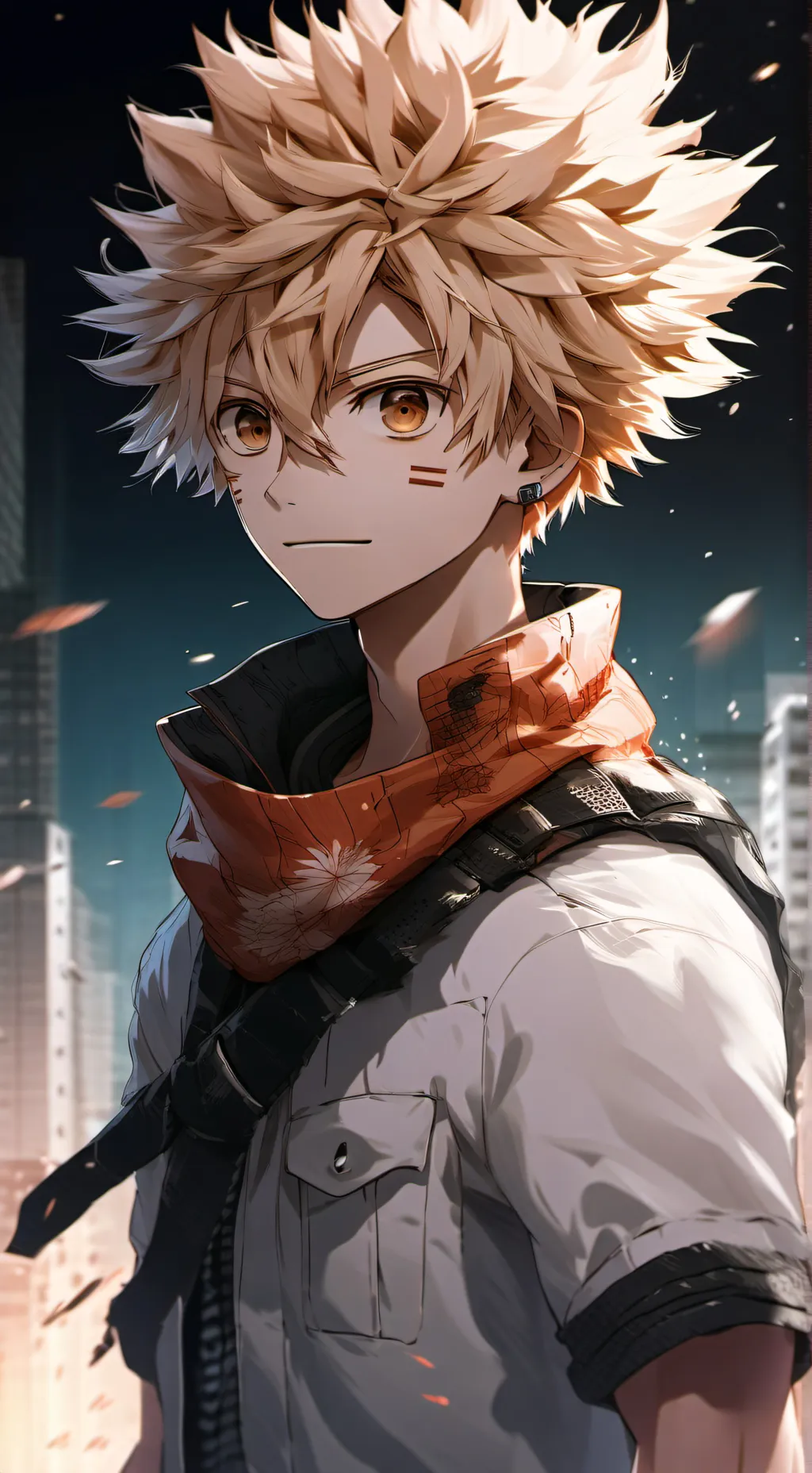 ai character: Bakugo background