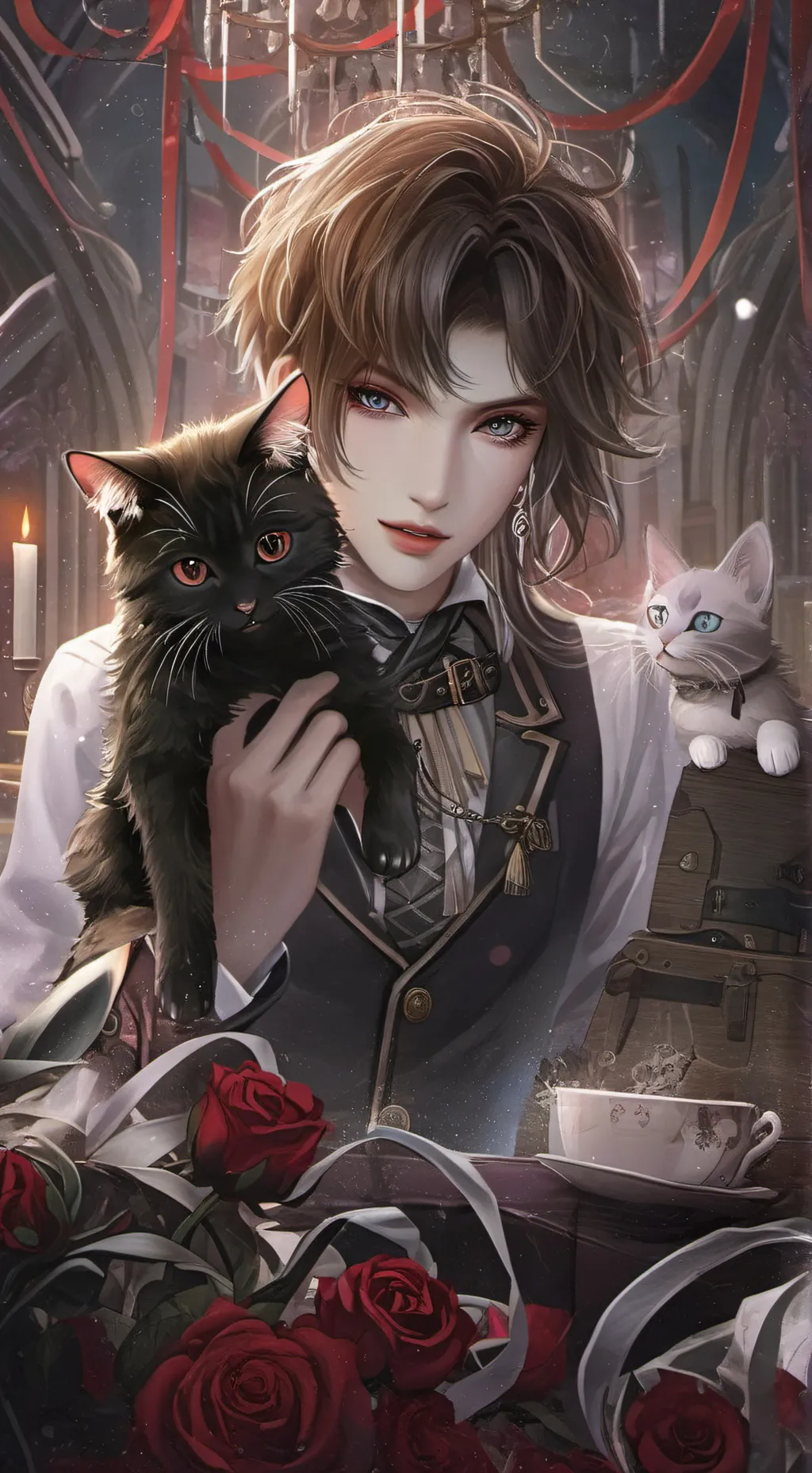 ai character: H background