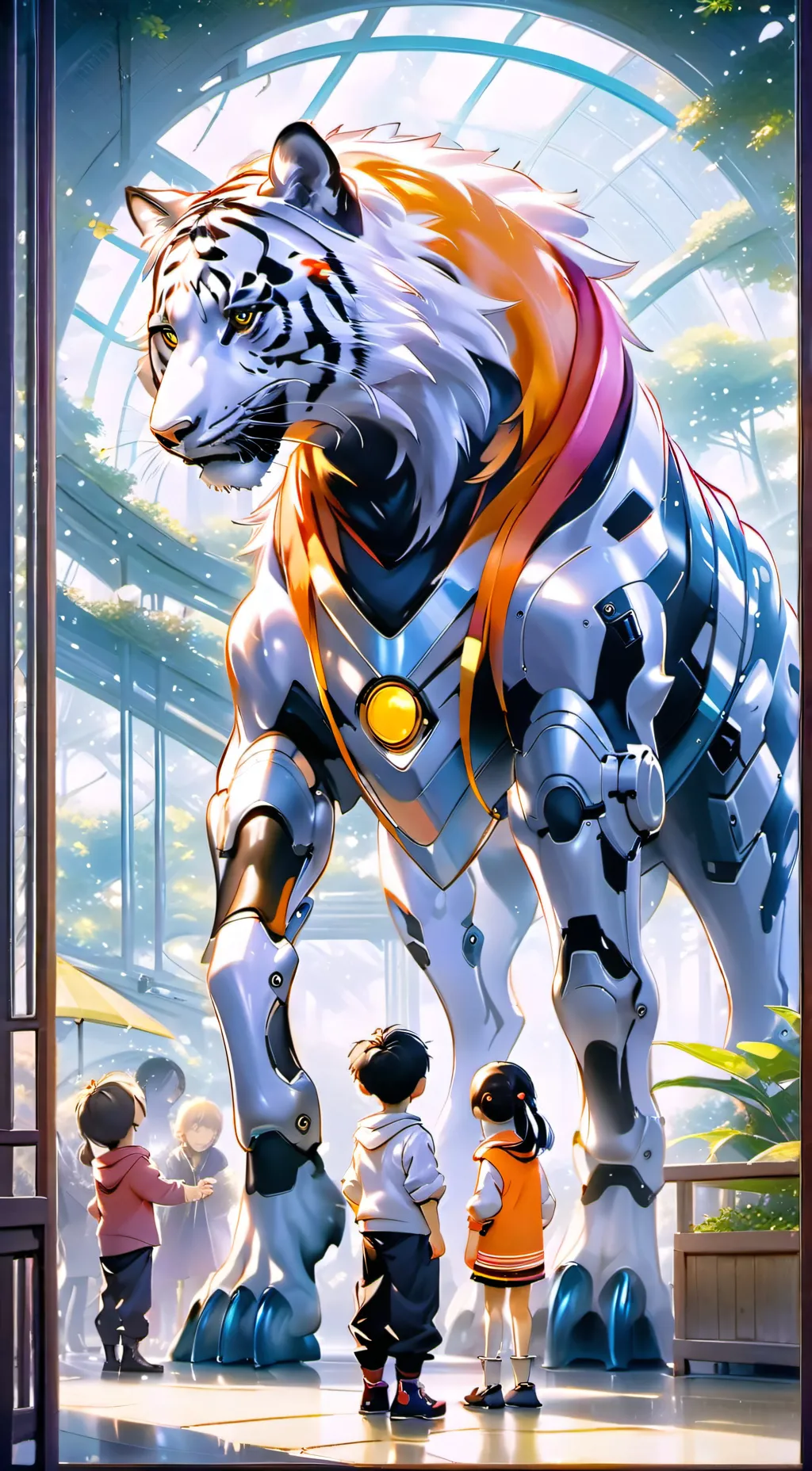 ai character: Tigura background