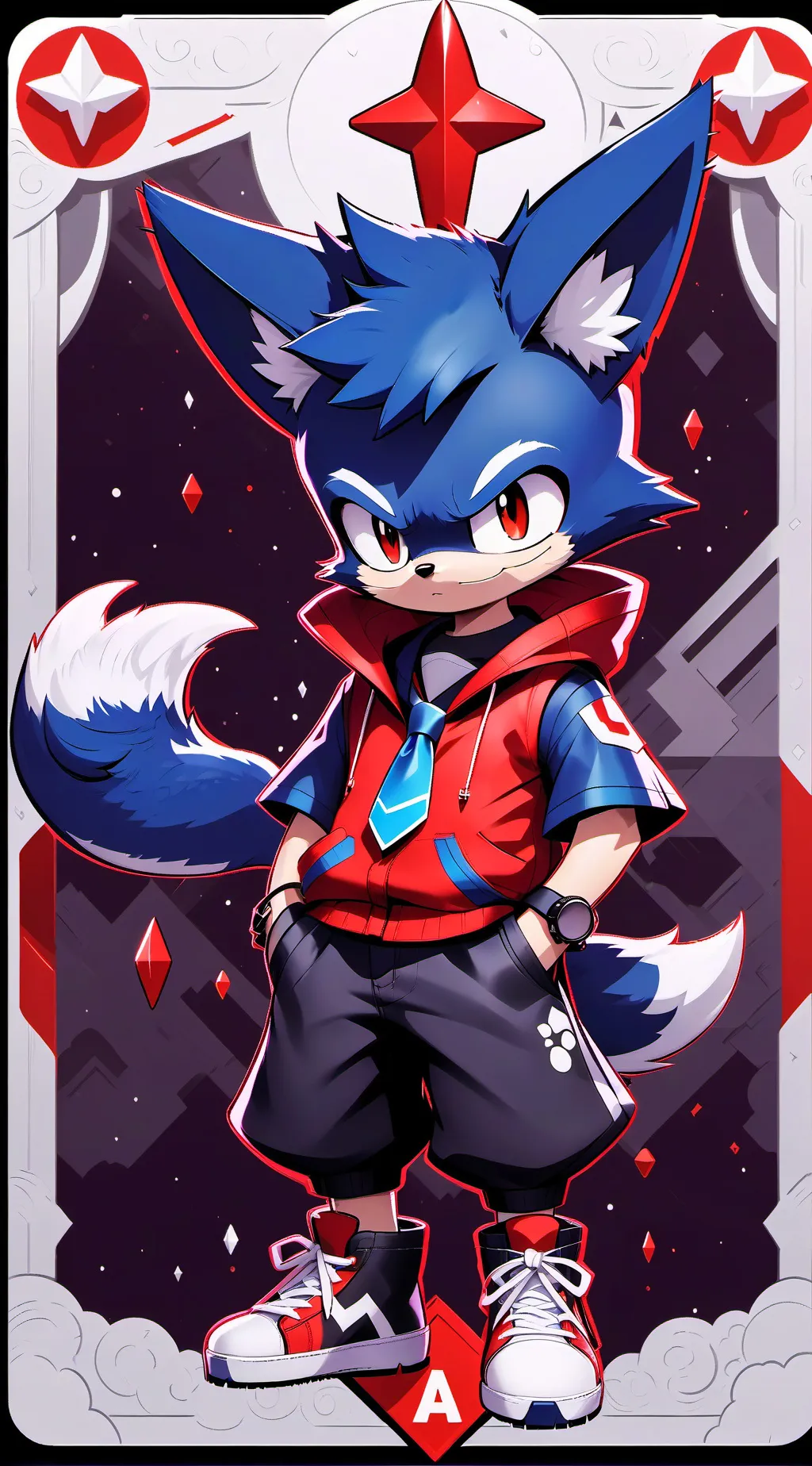 ai character: el diario de tails background