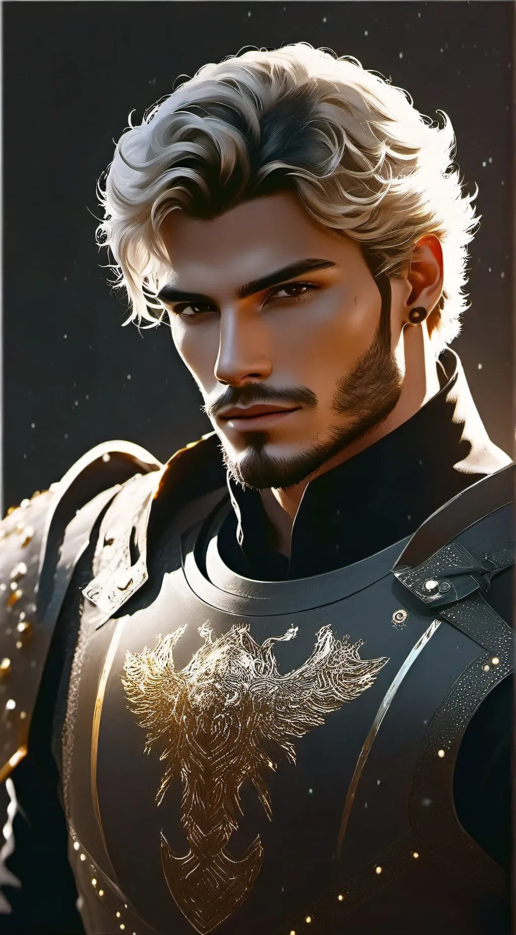 ai character: Ray background