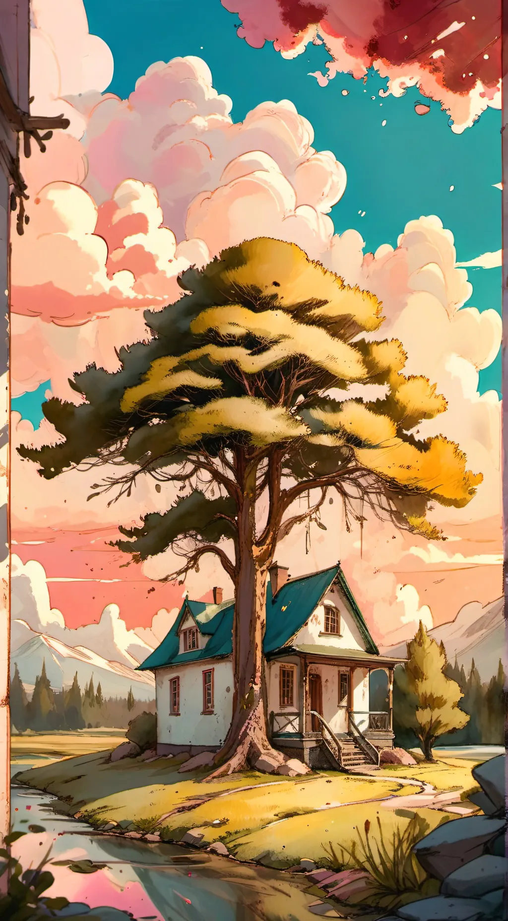 ai character: Friend group background
