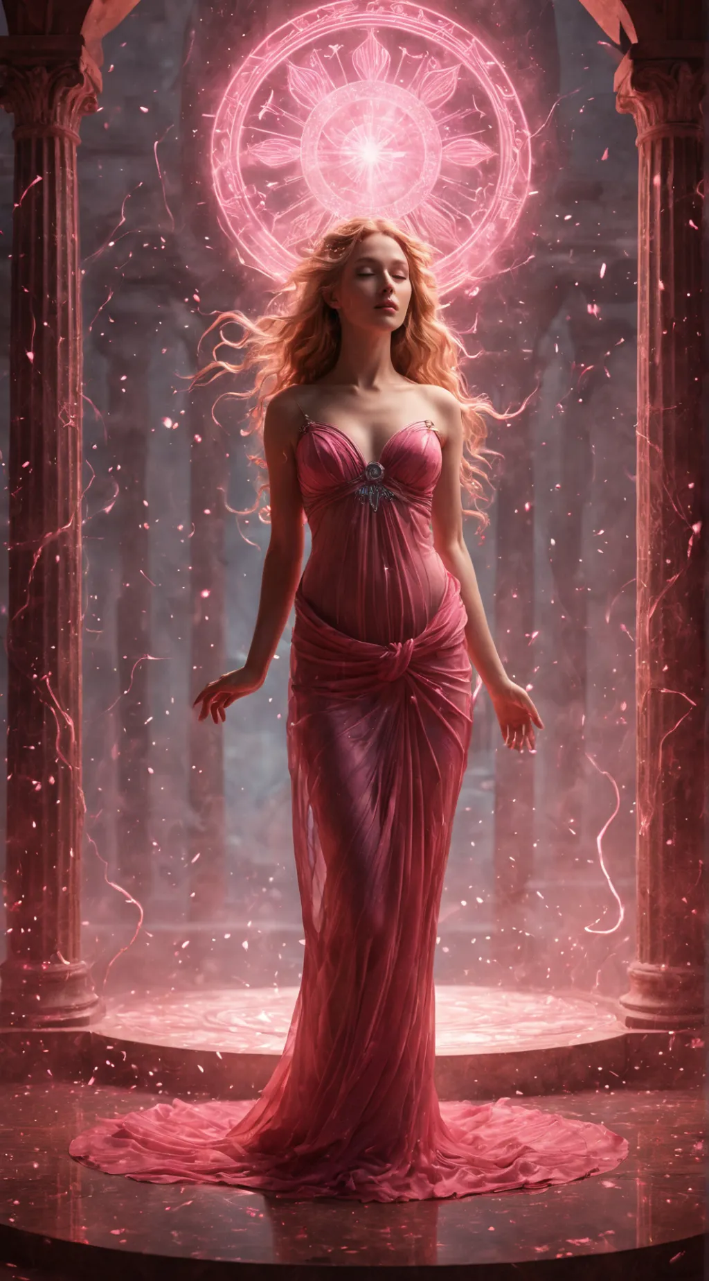 ai character: Aphrodite background