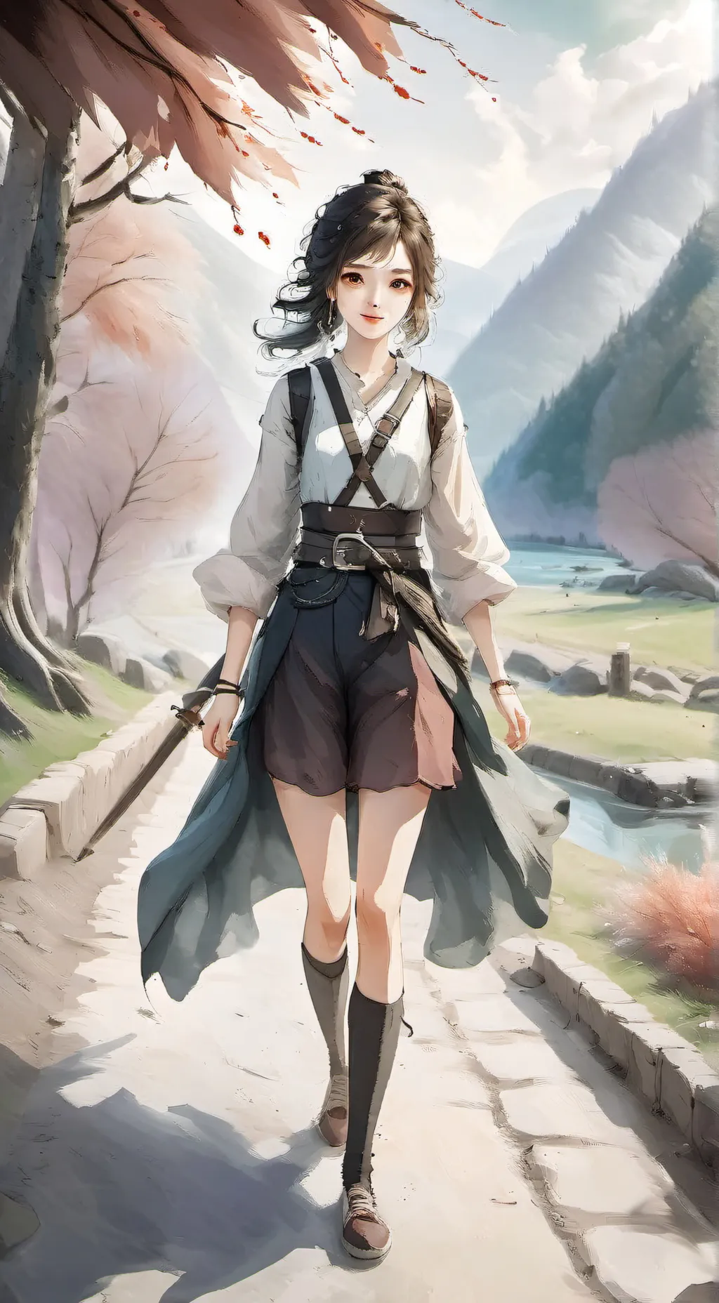 ai character: emma background