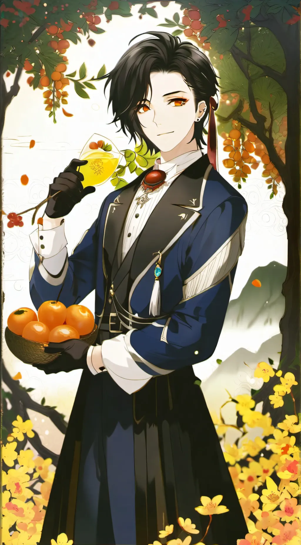 ai character: country humansss background