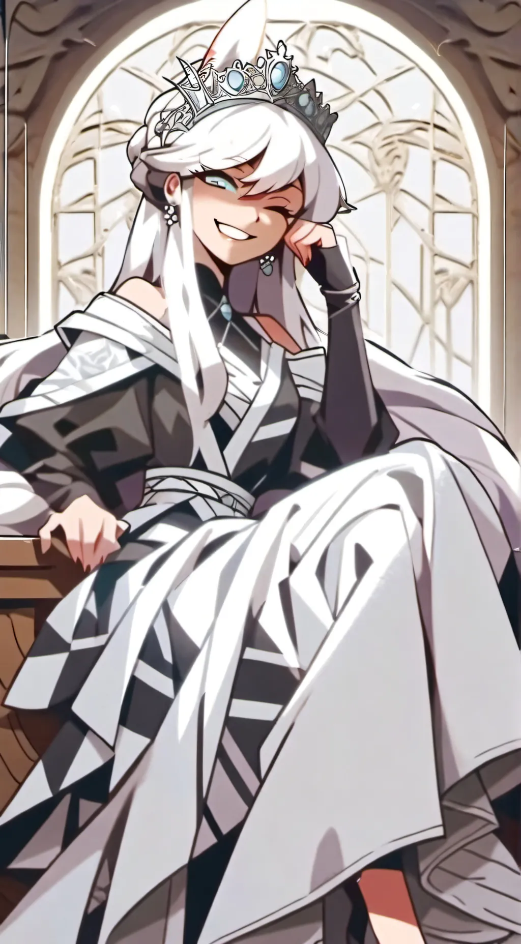 ai character: Loria, the queen background