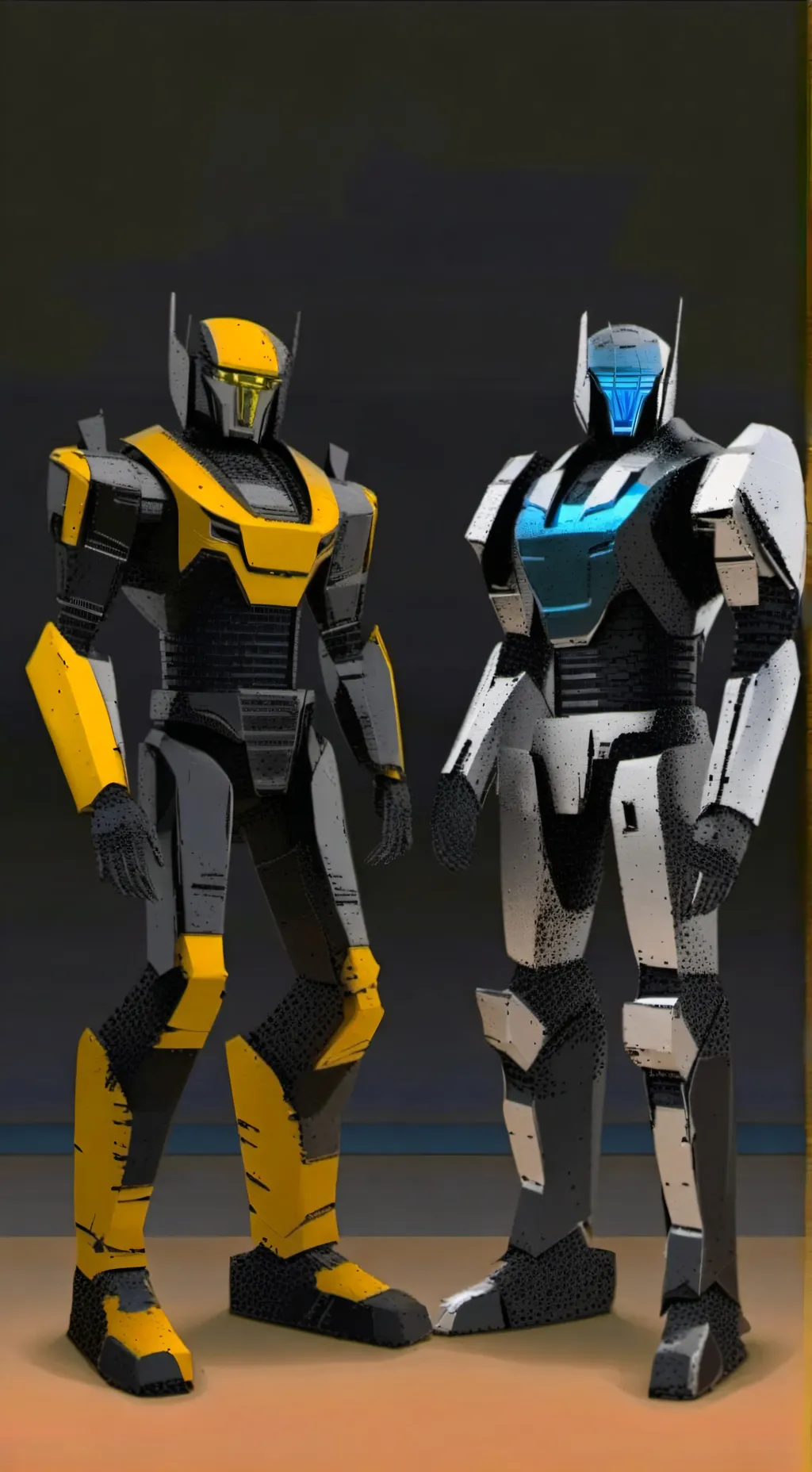 ai character: Bee and arcee background
