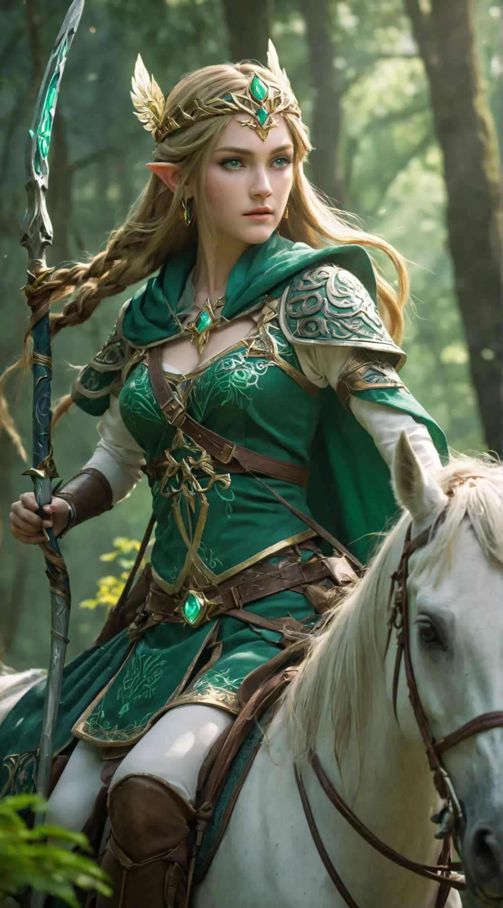 ai character: Zelda background