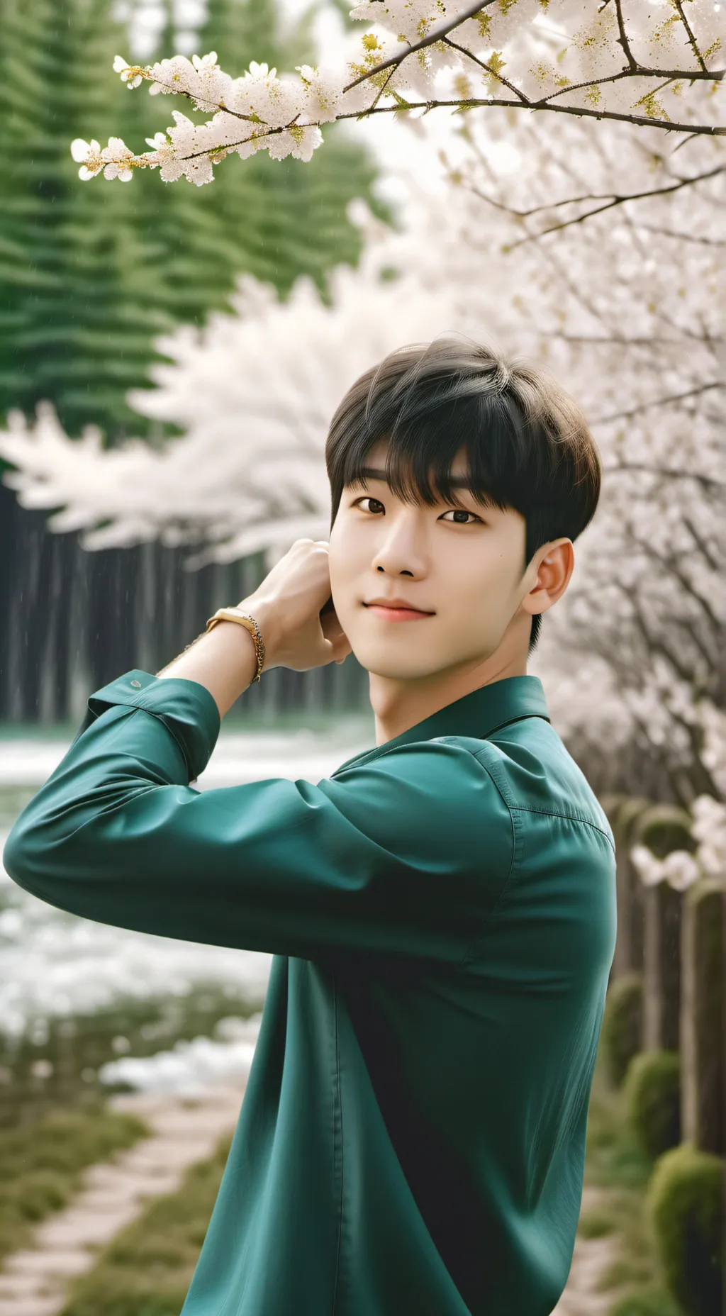 ai character: Amor apasionado background