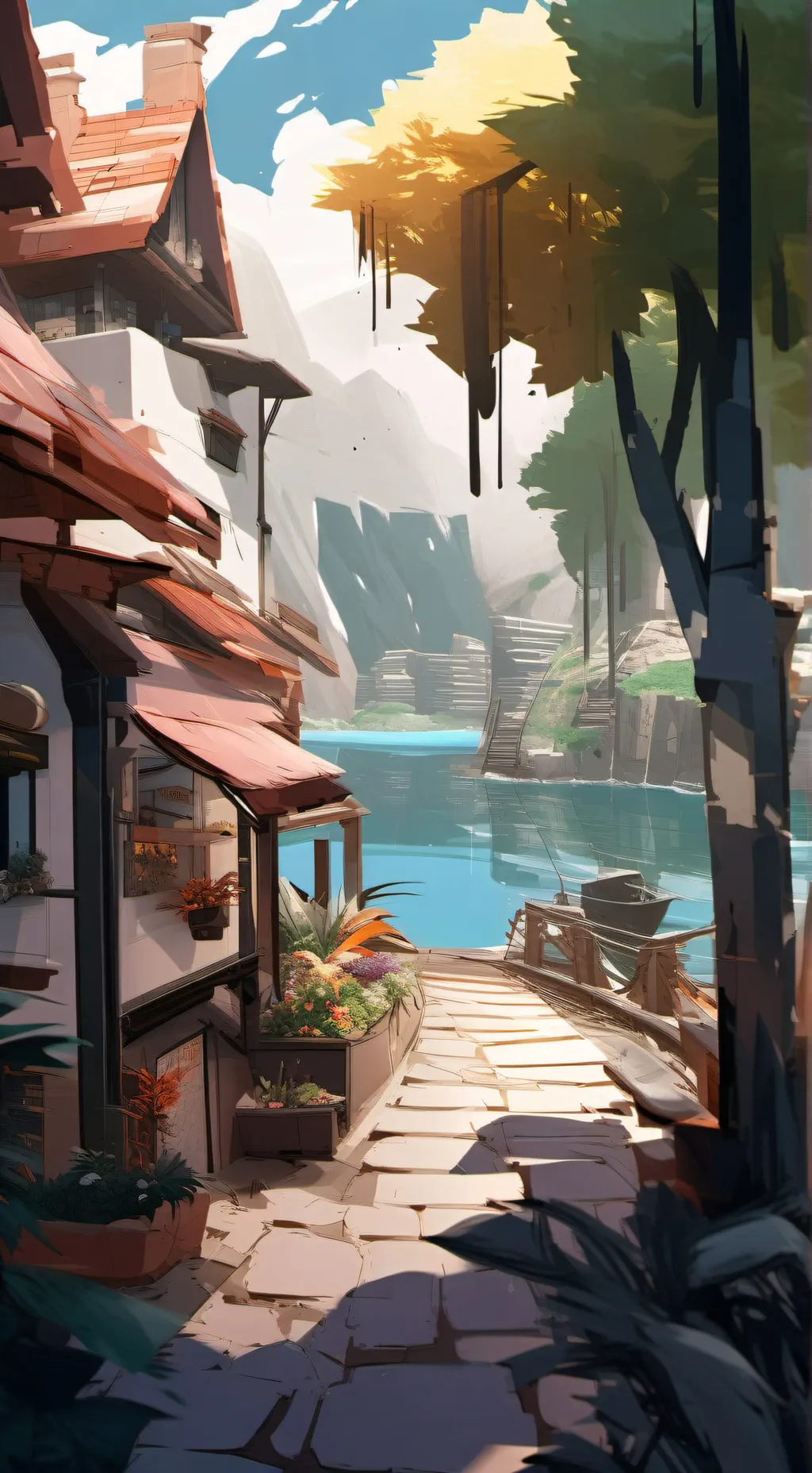 ai character: pokemon world background