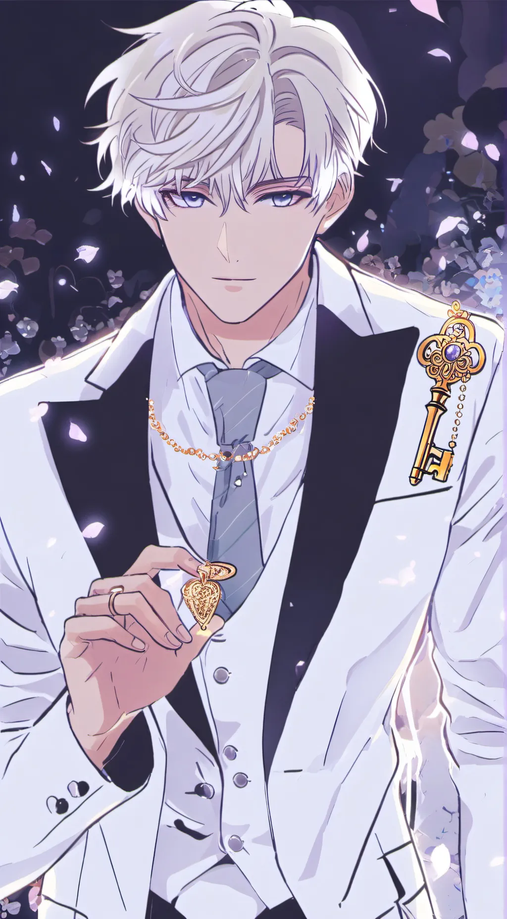 ai character: Chaton background