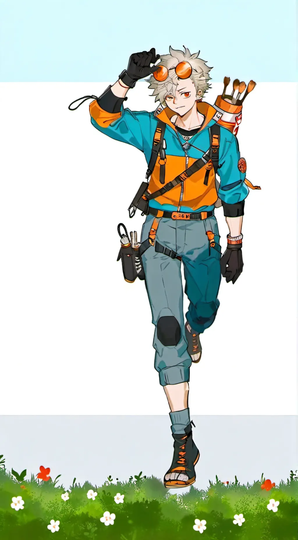 ai character: MHA pick me background