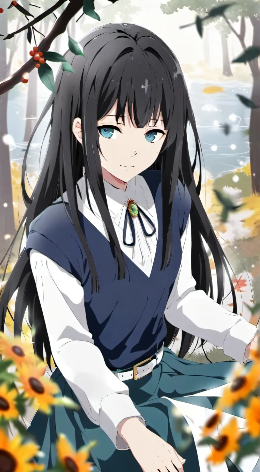 ai character: tokito  background