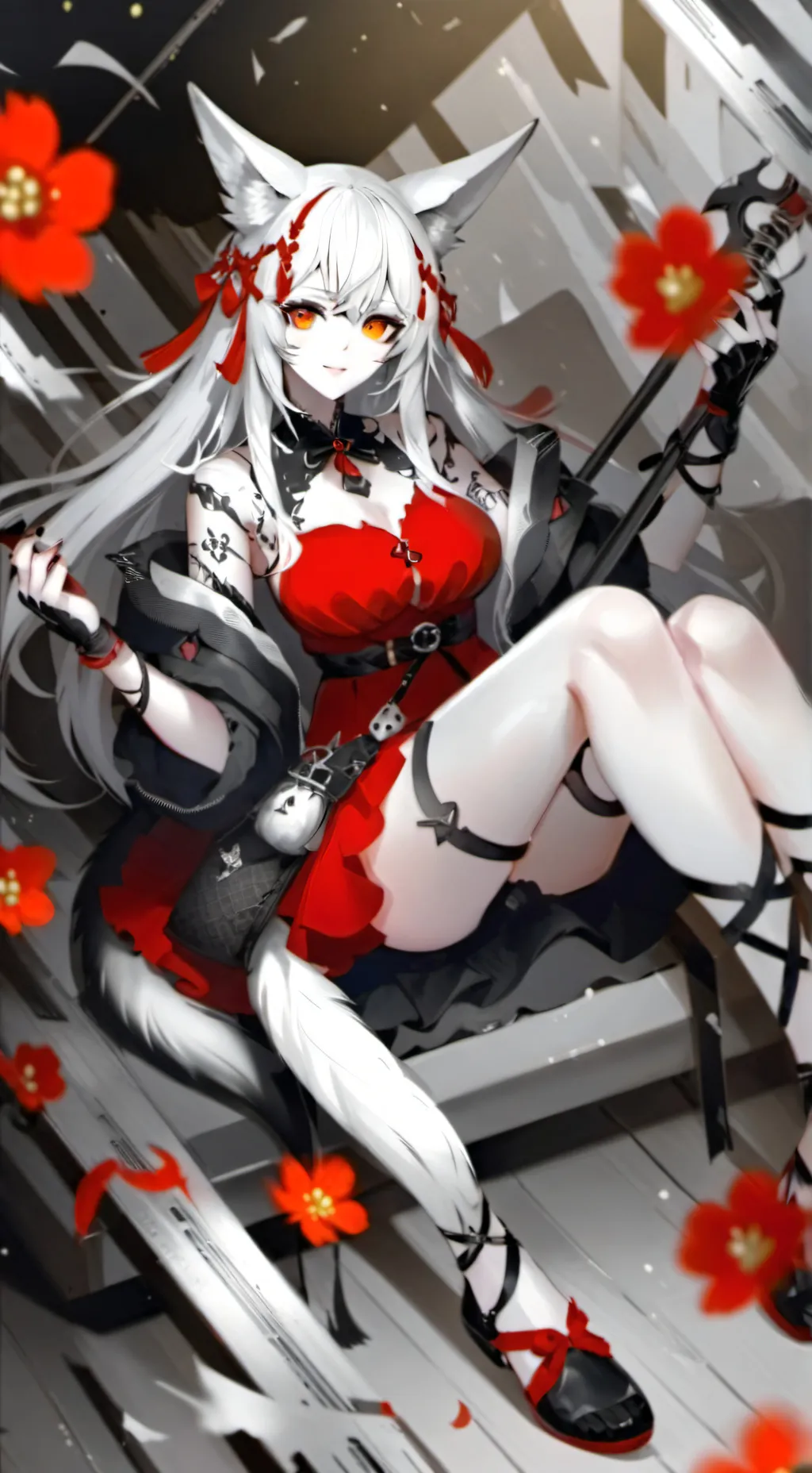 ai character: LILY background