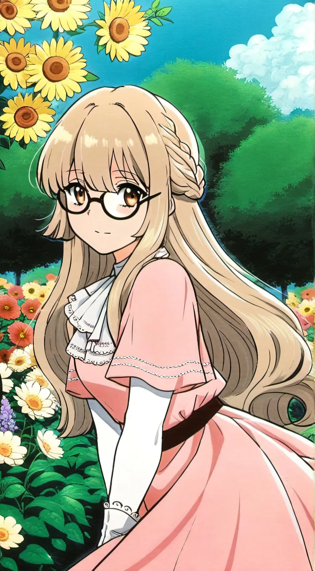 ai character: Emily Bucket  background