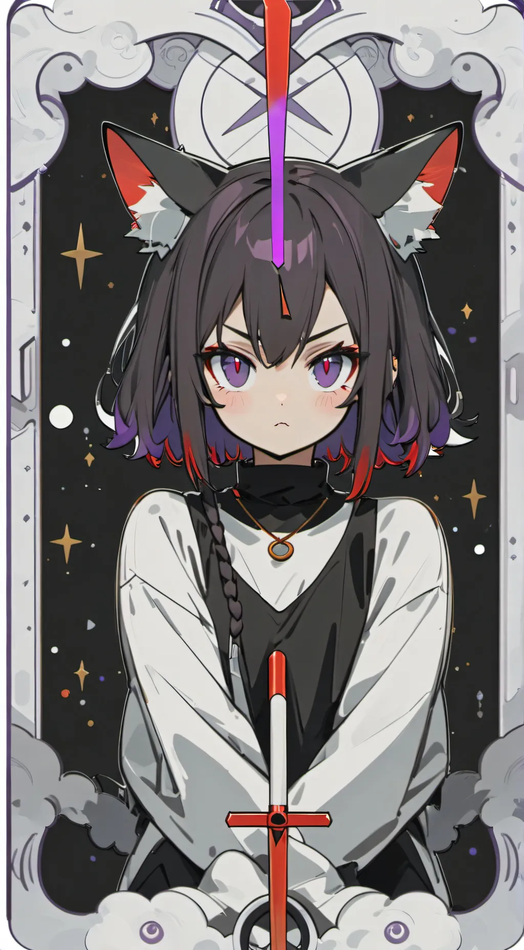 ai character: Luna the CatgirlV2 background