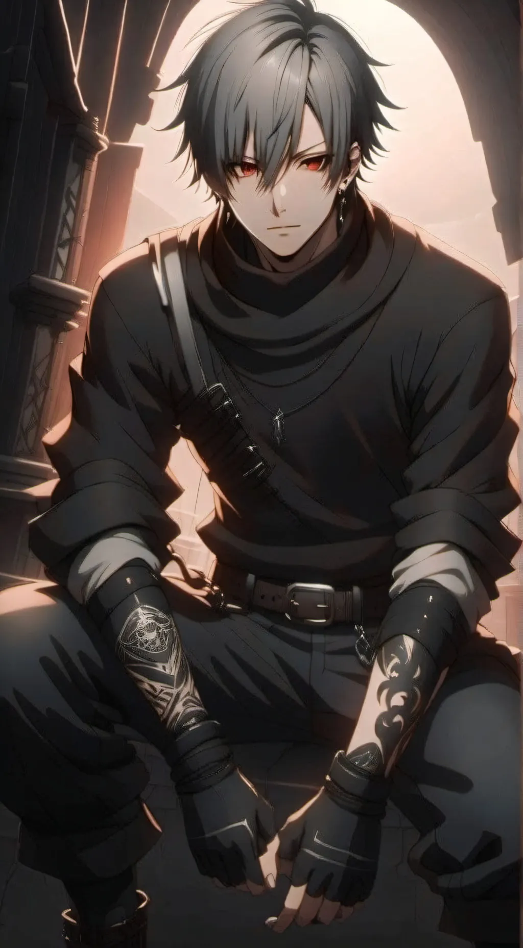 ai character: David background