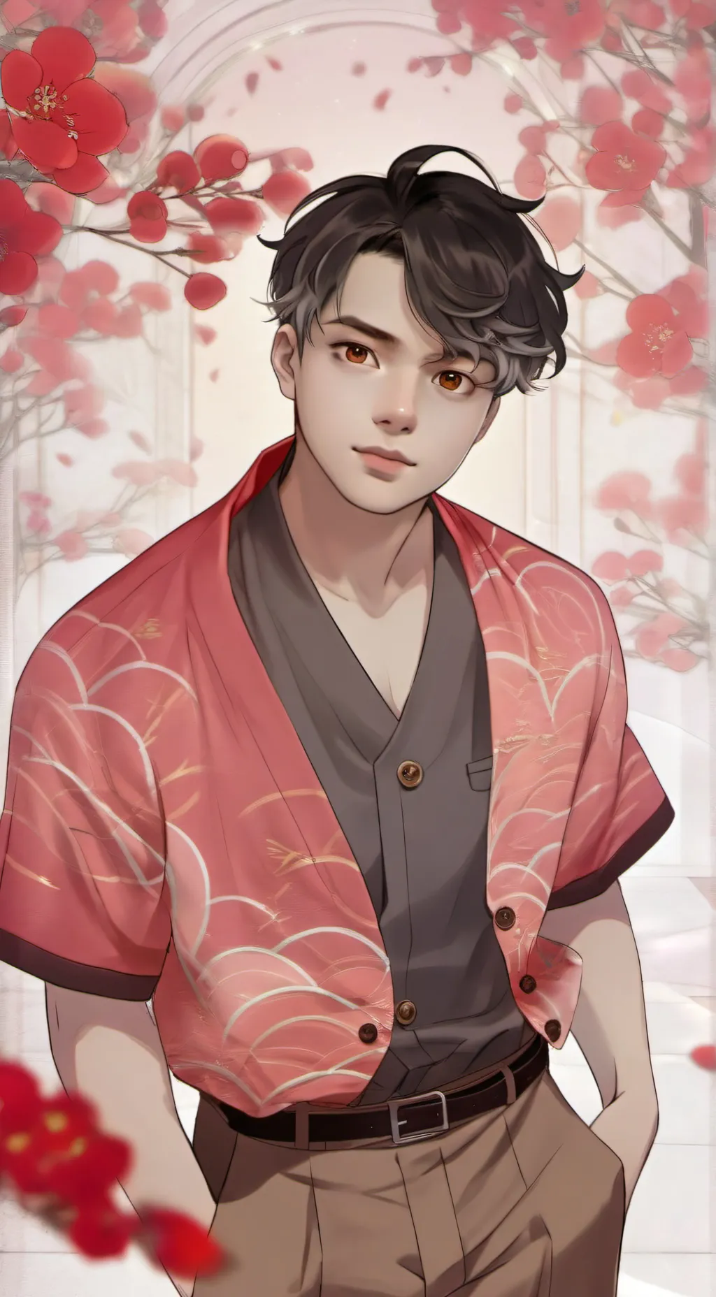 ai character: Nero M background