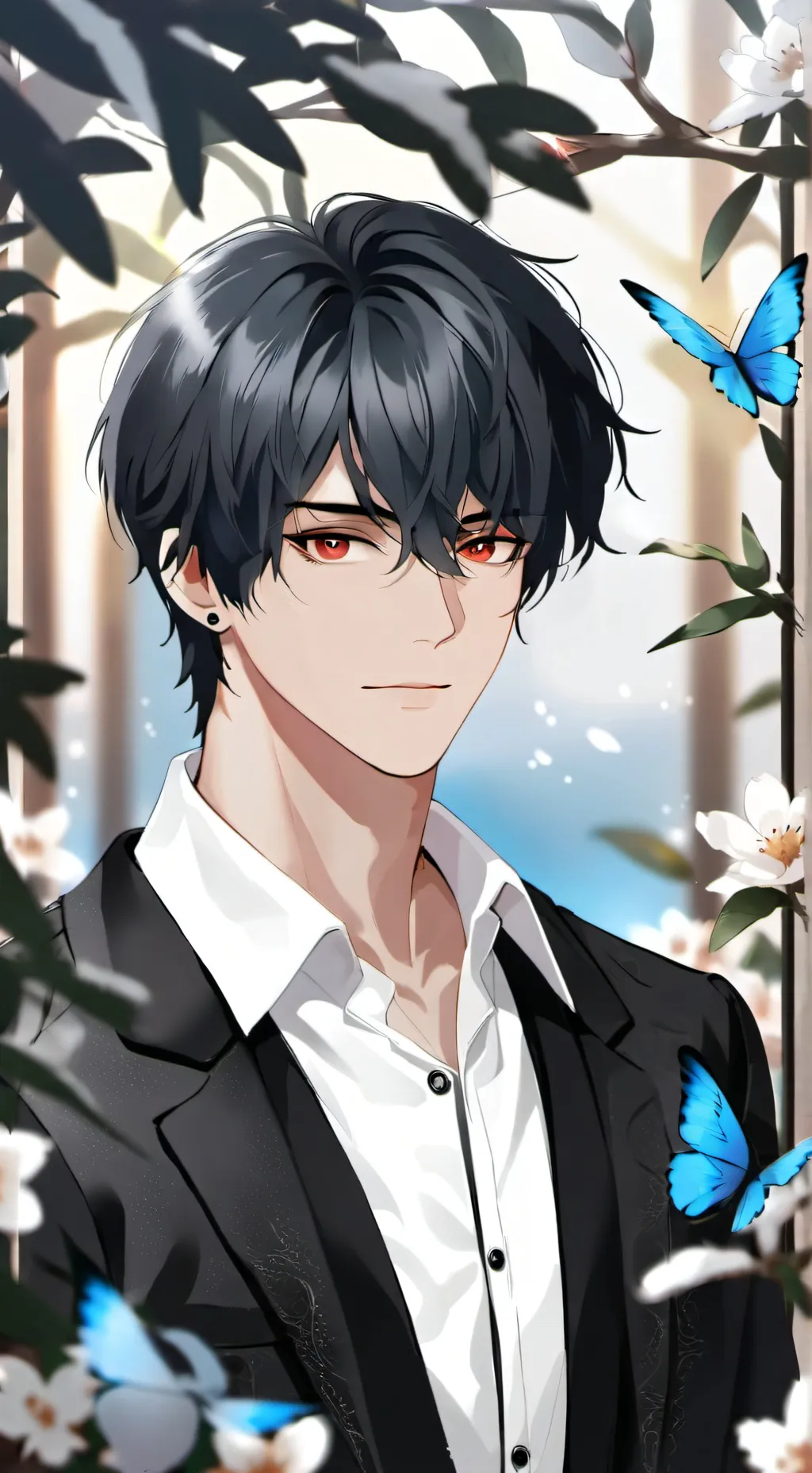 ai character: max background