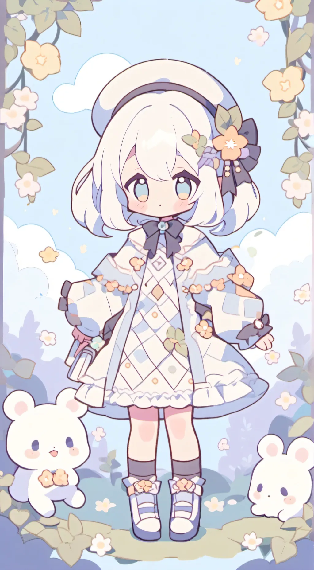 ai character: Dandy's World!!! background
