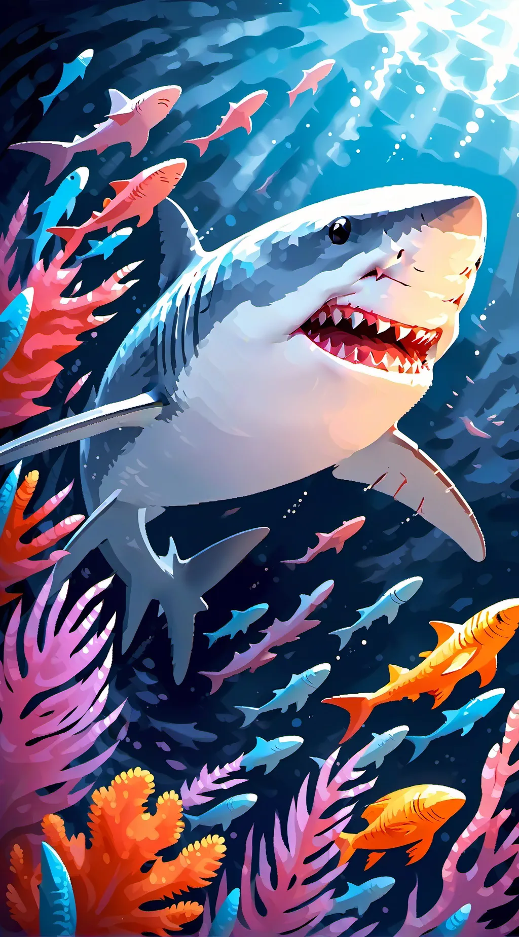 ai character: Mha x fisch background