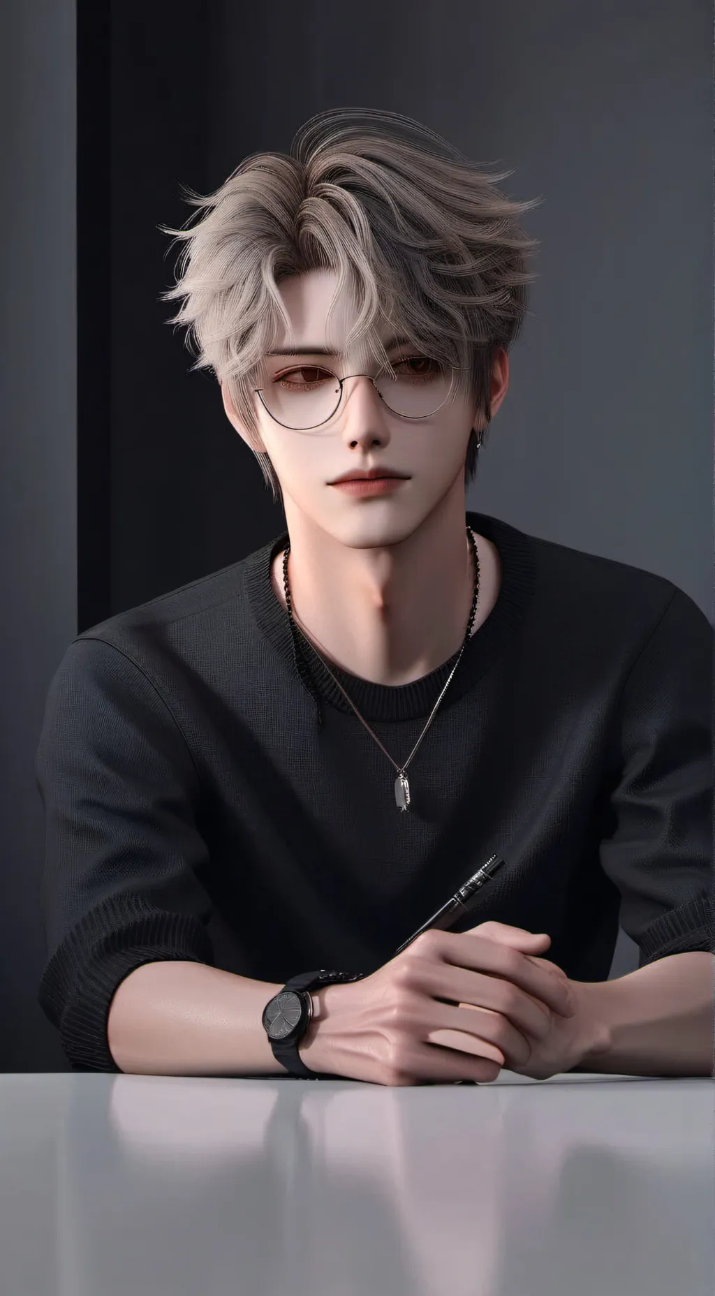 ai character: Andrew background