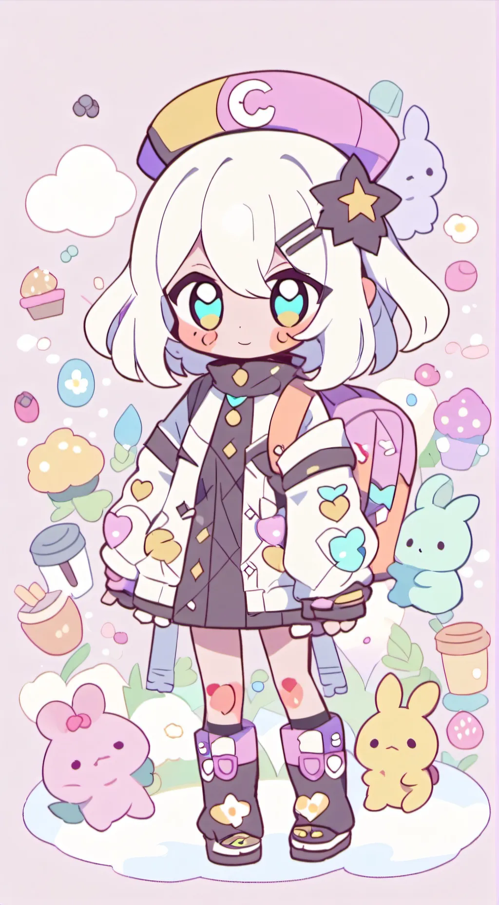 ai character: Ginger dw background