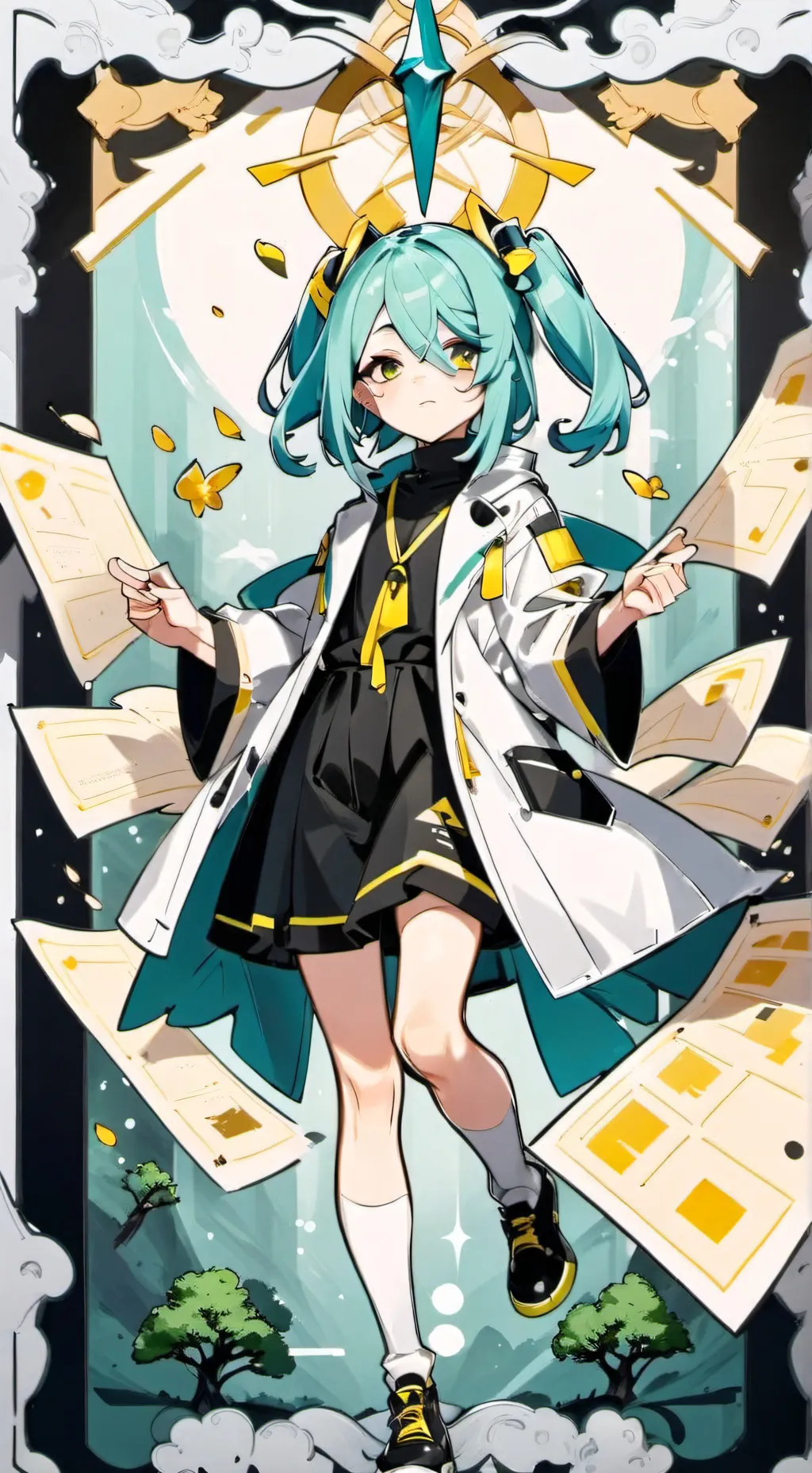 ai character: Оливия background