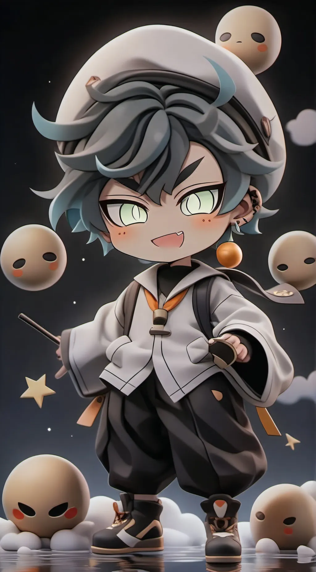 ai character: dandys actualizado background
