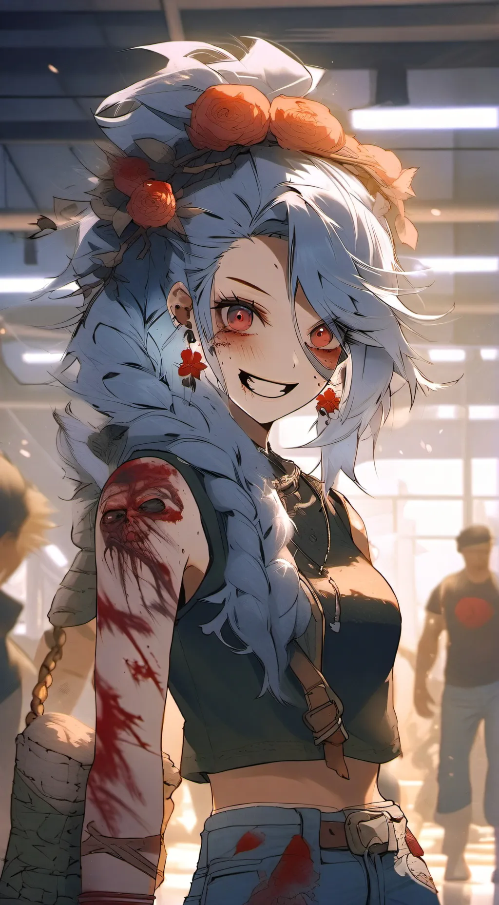 ai character: Carla  background