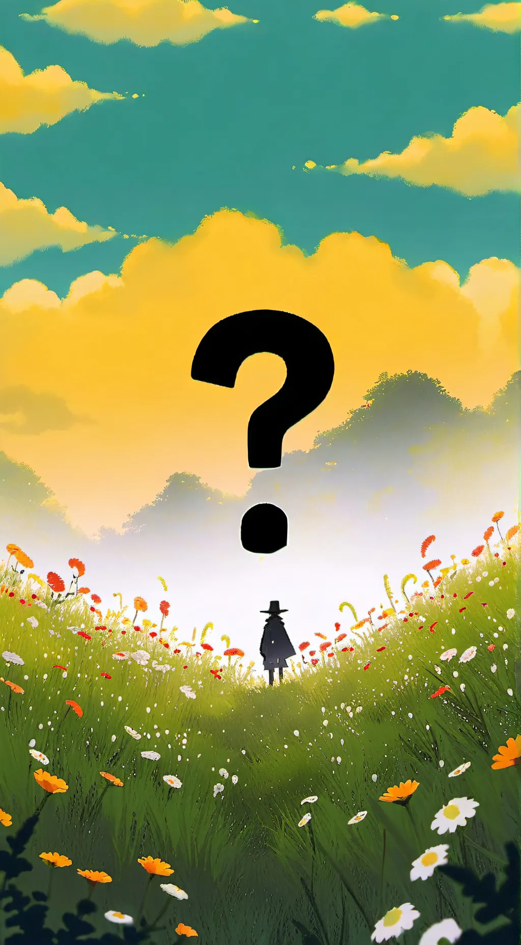ai character: todays question background