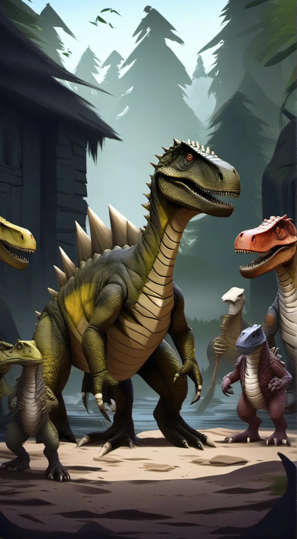 ai character: the cursed isle background