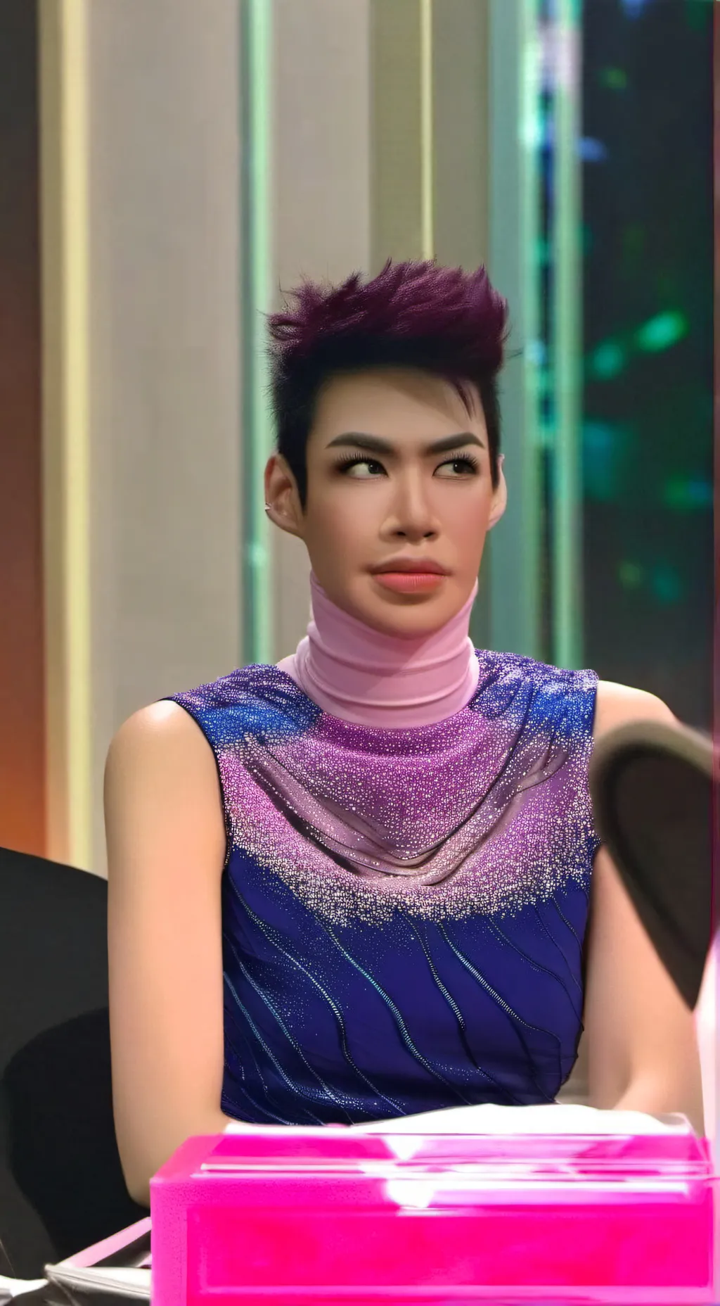 ai character: Thanos nice🫦💅 background