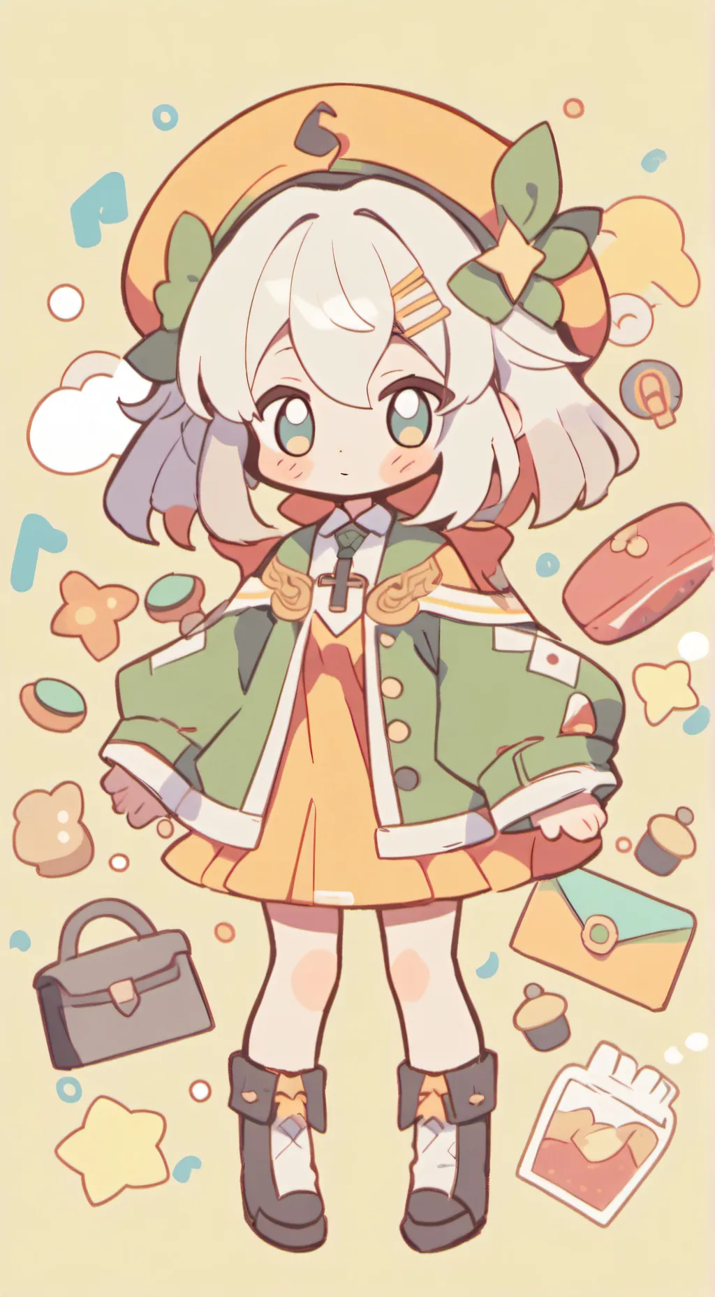 ai character: FNF X DW background