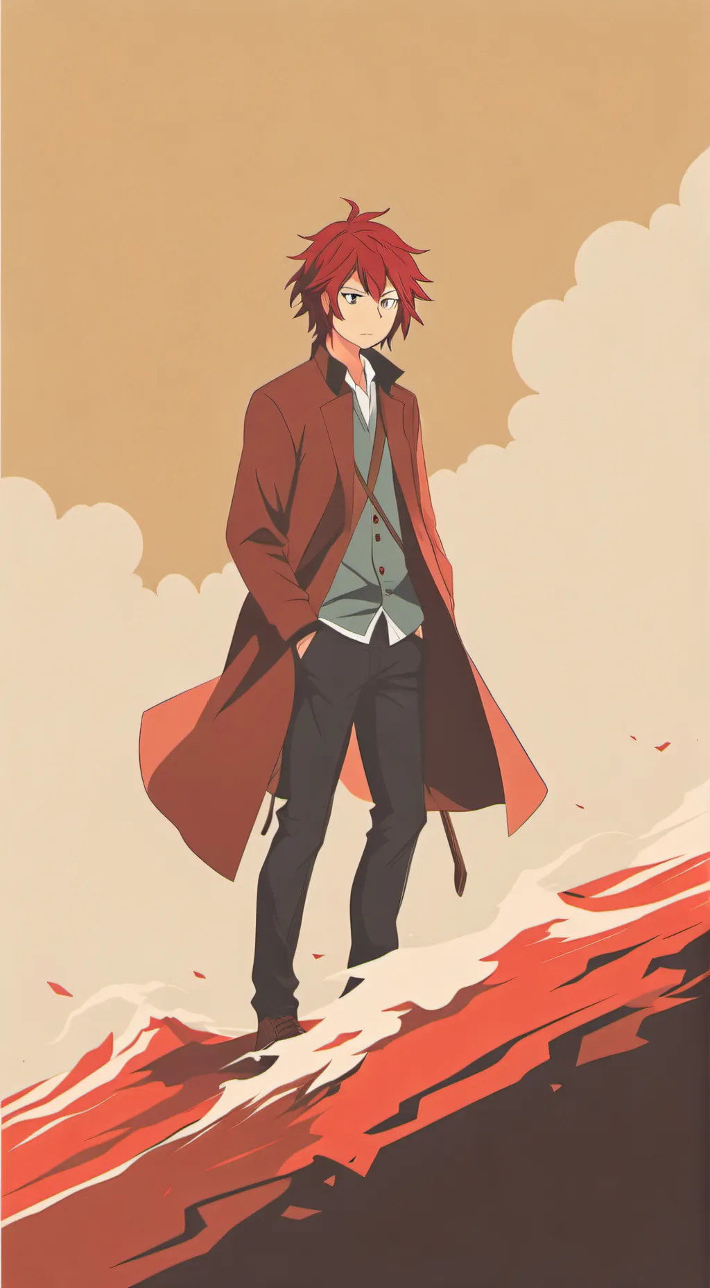ai character: kirishima background