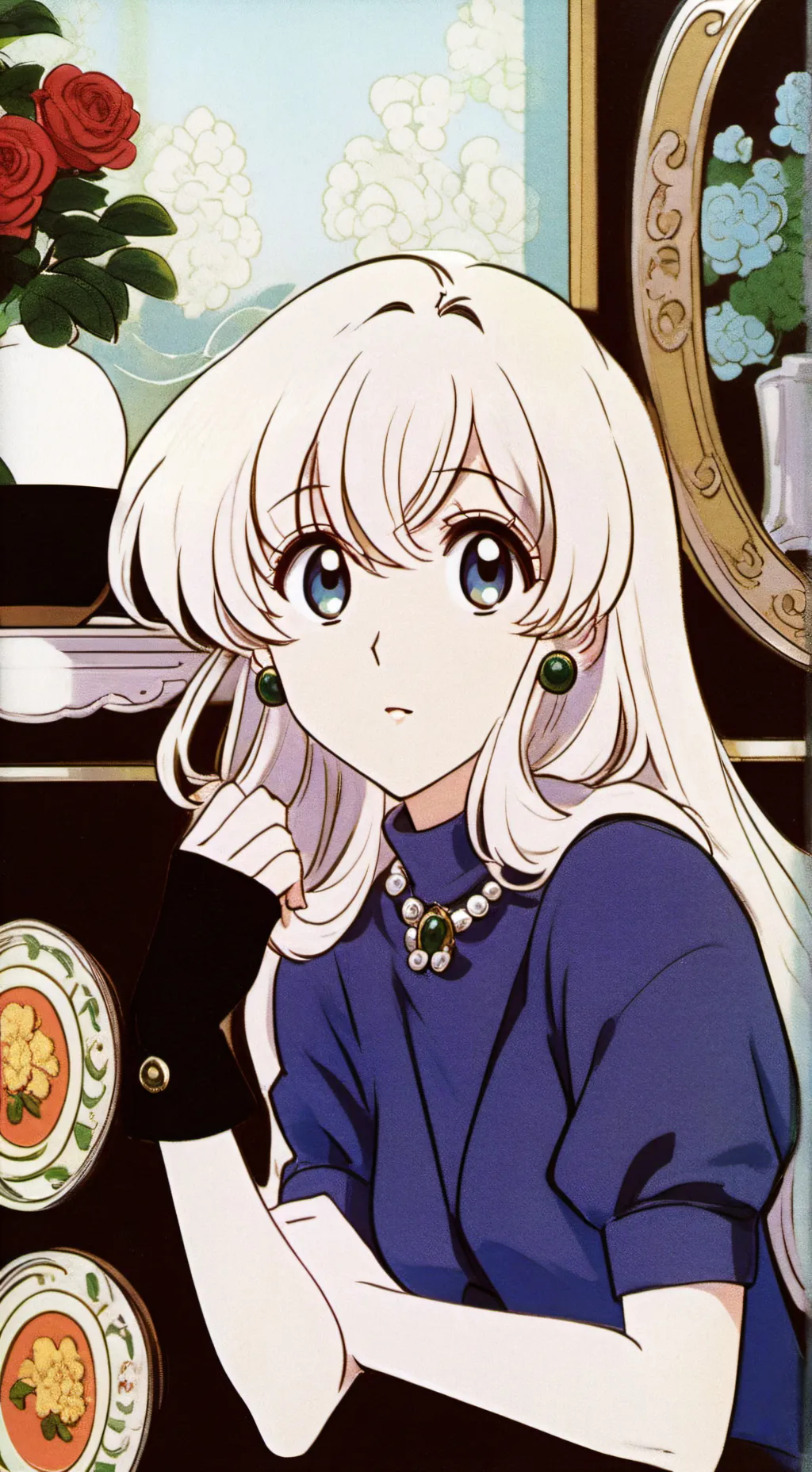 ai character: Wenda background