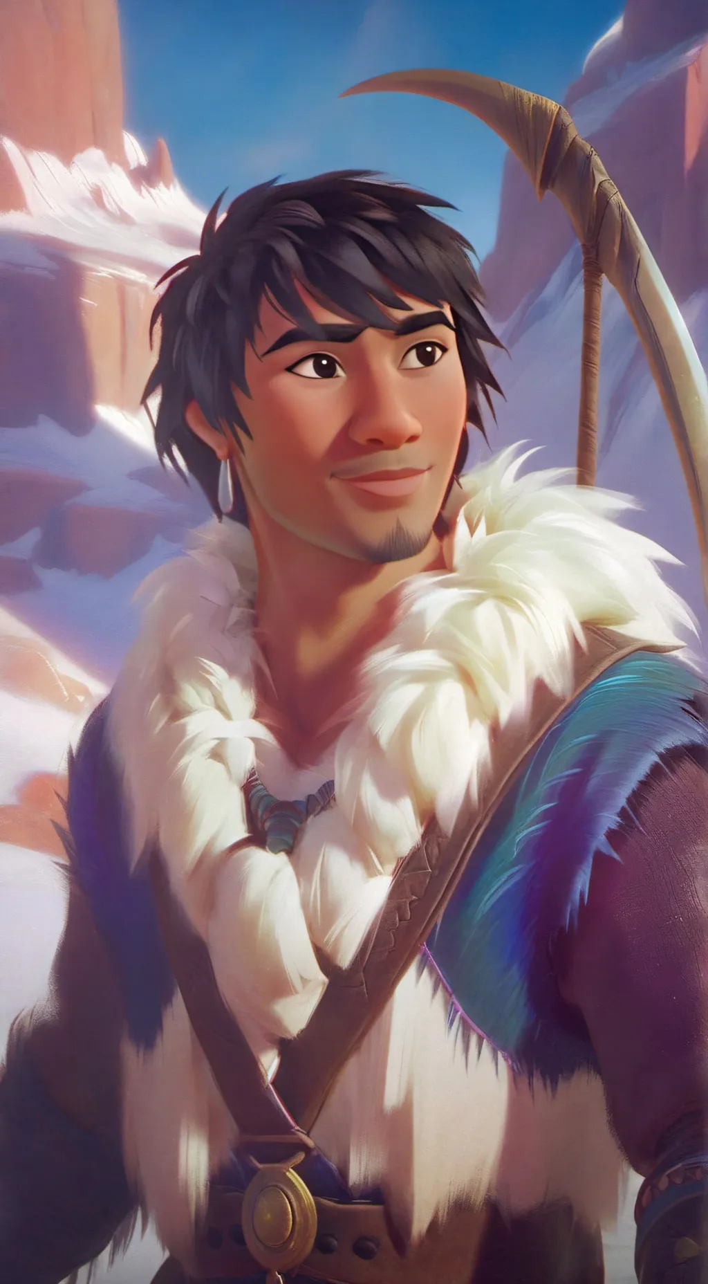 ai character: Denahi  background