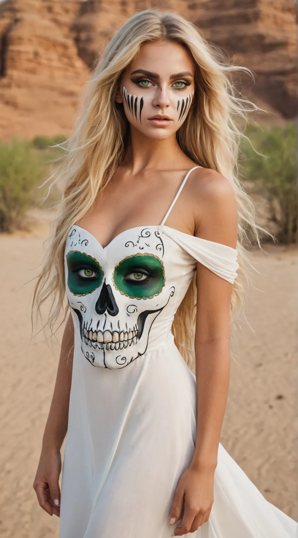 ai character: Sabrina Death background